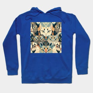 Nouveau Cat Design Hoodie